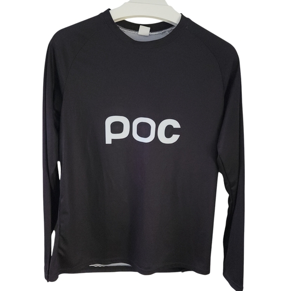 POC Long Sleeve MTB Jersey – Medium – Black Cycling Top - Picture 1 of 9